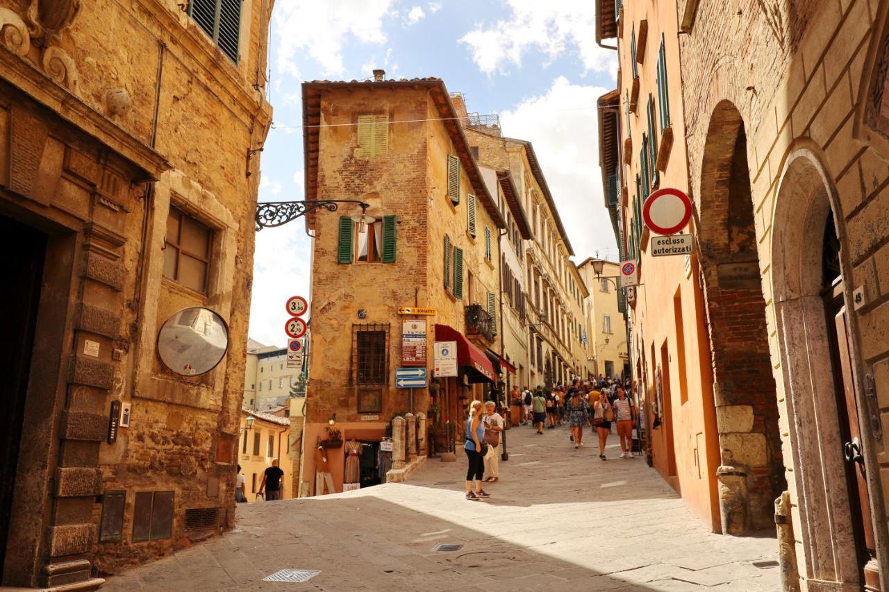 Il Palco Montepulciano, Vista Incredibile, 150Mt Da Piazza Grande Apartment Luaran gambar