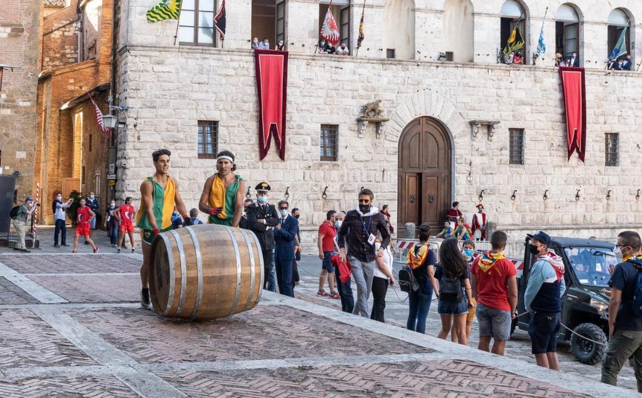 Il Palco Montepulciano, Vista Incredibile, 150Mt Da Piazza Grande Apartment Luaran gambar