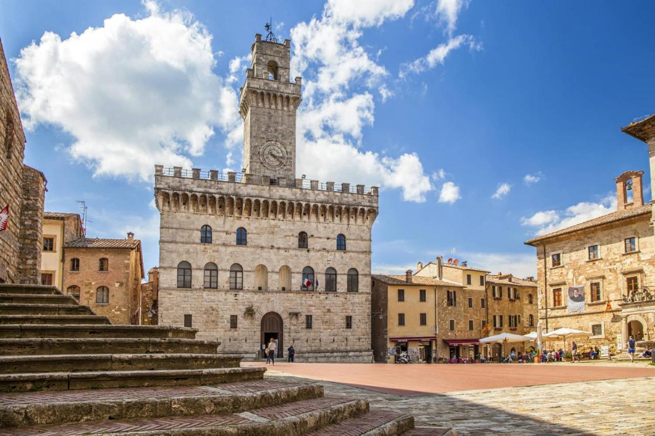 Il Palco Montepulciano, Vista Incredibile, 150Mt Da Piazza Grande Apartment Luaran gambar